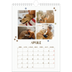 Calendario personalizzato A4 — Cucciolo giocherellone [Aprile]