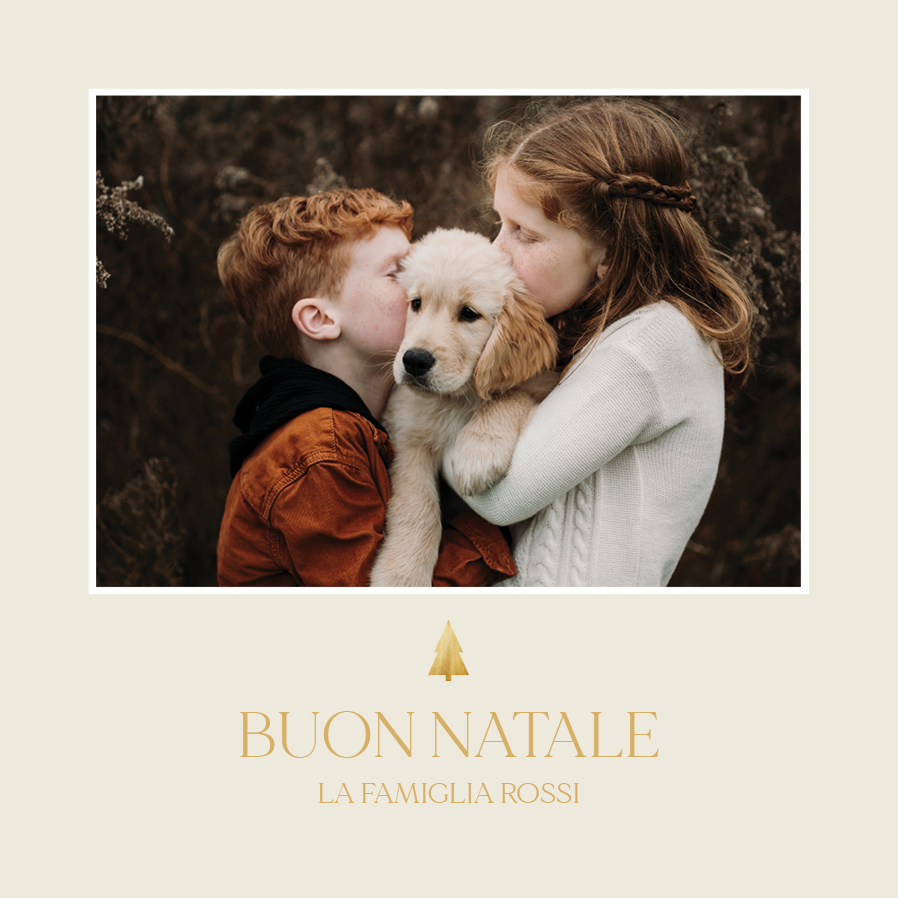 Biglietti — Piccolo albero d'oro