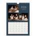 Calendario fotografico A5 — Ardesia e grazie [Febbraio]