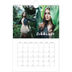 Calendario fotografico A5 — Scrittura semplice [Febbraio]