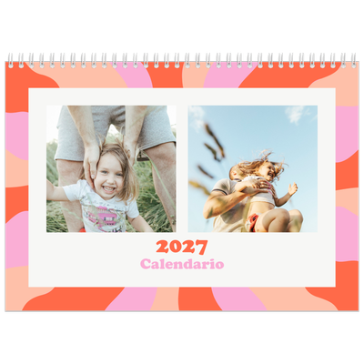 Calendario A4 Doppio — Giocando con i motivi [copertina]