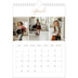 Calendario personalizzato A4 — Scatole con strisce fotografiche [Aprile]
