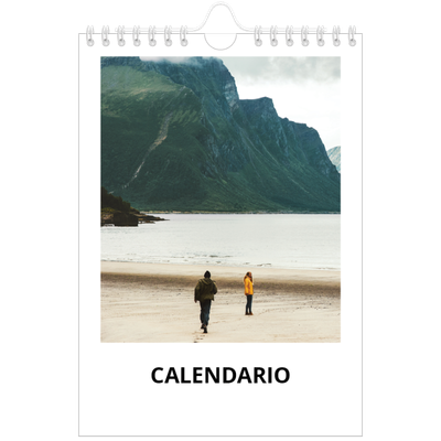 Calendario fotografico A5 — White space [copertina]