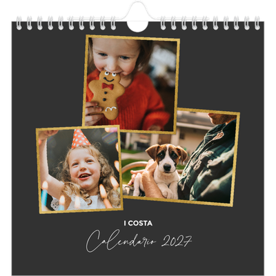 Calendari quadrati — Tanti ricordi [copertina]