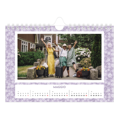 Calendario fotografico A5 — In piena fioritura [copertina]