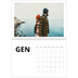 Calendario A4 Doppio — White space [Gennaio]