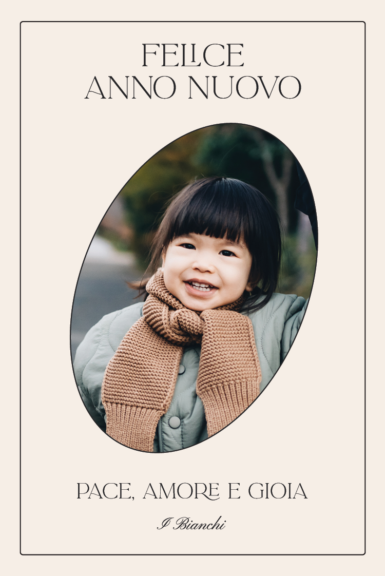 Biglietti — Cornice ovale