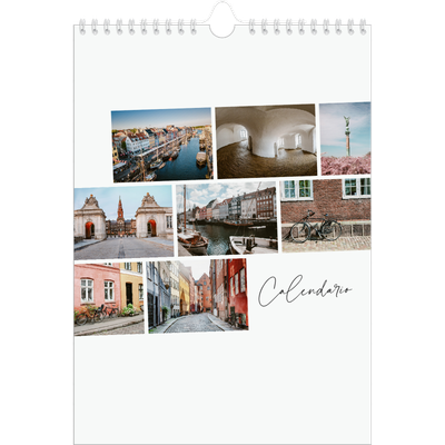Calendario personalizzato A4 — Soggiorno in città [copertina]