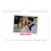 Calendario fotografico A5 — Firmato in cremisi [Marzo]