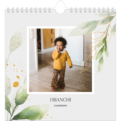 Calendari quadrati — Spruzzo floreale [copertina]