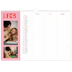 Calendario fotografico A3 — Calendario divertente e colorato - Famiglia di 3 [Febbraio]