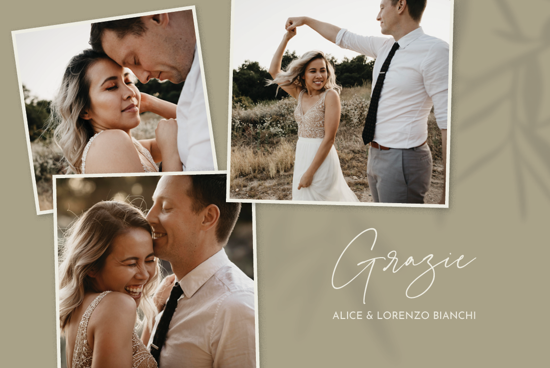 Biglietti di ringraziamento — Istantanee