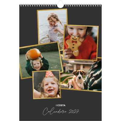 Calendario A3 verticale — Tanti ricordi [copertina]