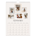 Calendario personalizzato A4 — Galleria fotografica a parete [Gennaio]