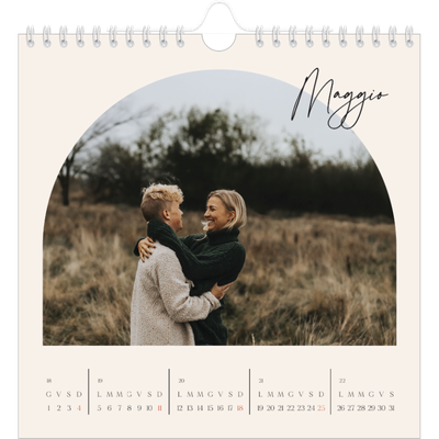 Calendari quadrati — Ricordi ad arco [copertina]