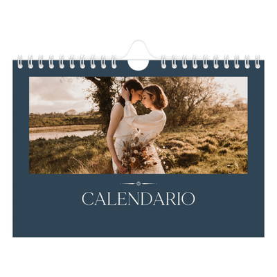 Calendario fotografico A5 — Ardesia e grazie [copertina]