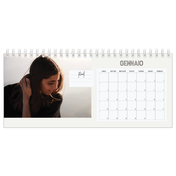 Calendario Fotografico da Tavolo — Appunto a me stessa