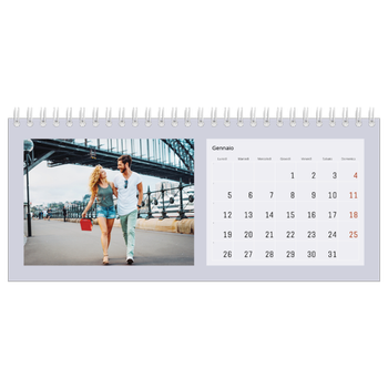 Calendario Fotografico da Tavolo — Colora il mio mondo