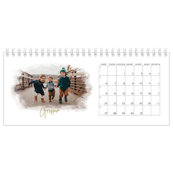 Calendario Fotografico da Tavolo — Effetti fotografici