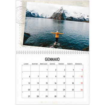 Calendario A4 Doppio — Parts unknown