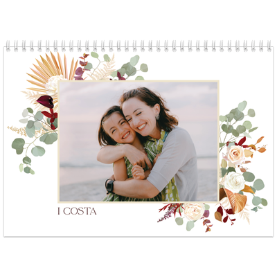 Calendario A4 Doppio — Boho [copertina]