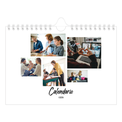 Calendario fotografico A5 — Questo sono io [copertina]