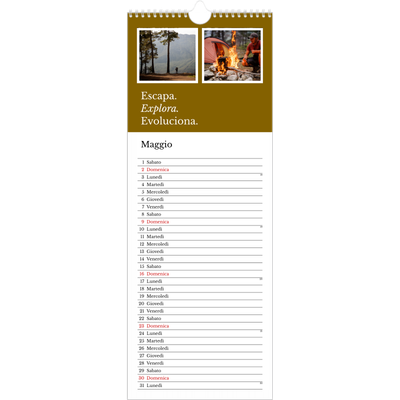 Calendario da cucina  — Terra editoriale [Maggio]