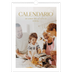 Calendario A3 verticale — Testo in grande d'oro [copertina]