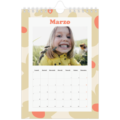 Calendario fotografico A5 — Giocando con i motivi [Marzo]