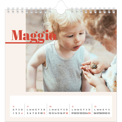 Calendari quadrati — Nostalgia degli anni '90 [copertina]