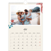 Calendario personalizzato A4 — Fiori dipinti [Aprile]
