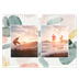 Calendario fotografico A4 — Punti ad acquerello [copertina]