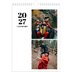 Calendario personalizzato A4 — Serif e momenti [copertina]