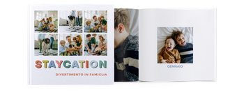 Fotolibri — Album fai-da-te giocoso bianco