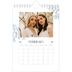 Calendario fotografico A5 — Floreale elegante [Febbraio]