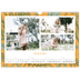 Calendario A3 orizzontale  — Carta da parati floreale [copertina]