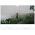 Calendario A3 orizzontale  — Graziato semplice [Aprile]