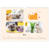 Calendario A3 orizzontale  — Zampette di gatto e scarabocchi [copertina]