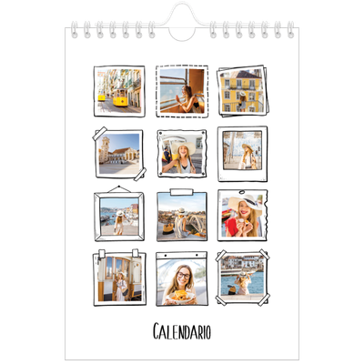 Calendario fotografico A5 — Istantanee da album [copertina]