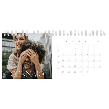 Calendario Fotografico da Tavolo — Più grande della vita