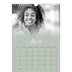 Calendario personalizzato A4 — Verde nebbioso [Aprile]