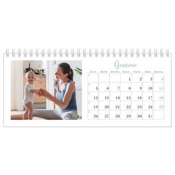 Calendario Fotografico da Tavolo — Ciao mondo