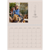 Calendario A4 Doppio — Batanico semplice [Gennaio]