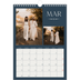 Calendario personalizzato A4 — Ardesia e grazie [Marzo]