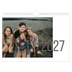 Calendario fotografico A4 — Mesi numerati [copertina]