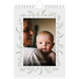 Calendario fotografico A5 — Fiori disegnati a mano [copertina]