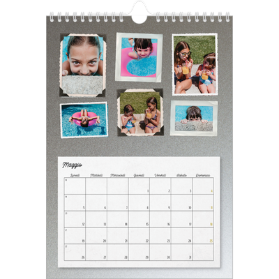 Calendario personalizzato A4 — Collezione di immagini [copertina]