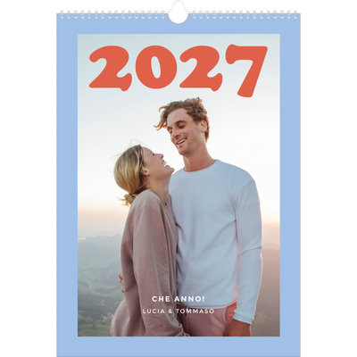 Calendario A3 verticale — Cornici retrò [copertina]