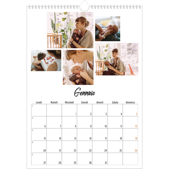 Calendario personalizzato A3 — Questo sono io