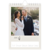 Calendario fotografico A5 — Iniziali in fiore [Aprile]